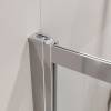 Шторка на ванну Cezares SLIDER-FIX-VF-11-100/150-C-Cr профиль хром, стекло прозрачное, 100x145 фото 3