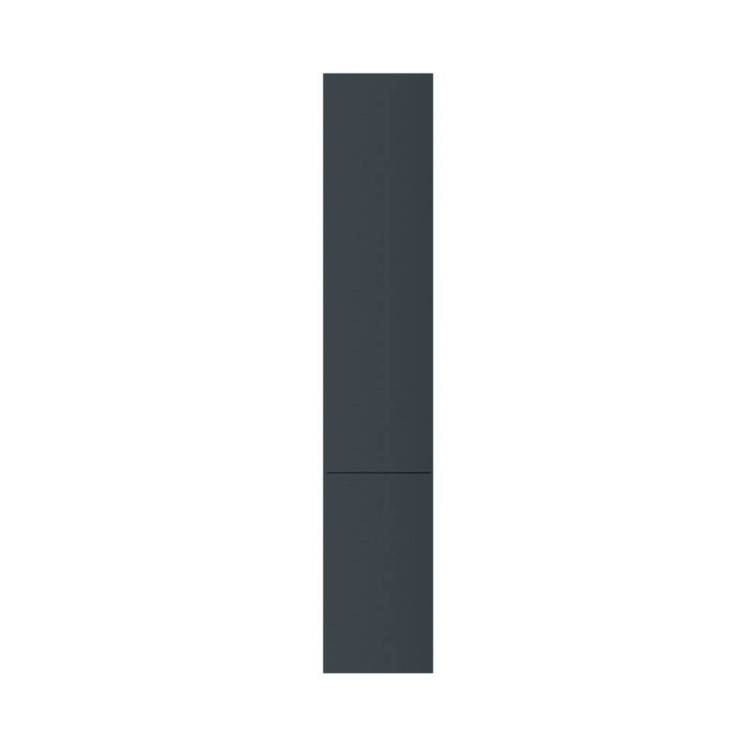 Шкаф-пенал AM.PM Gem M90CHR0306GM подвесной, правый, 30 см, push-to-open, графит матовый