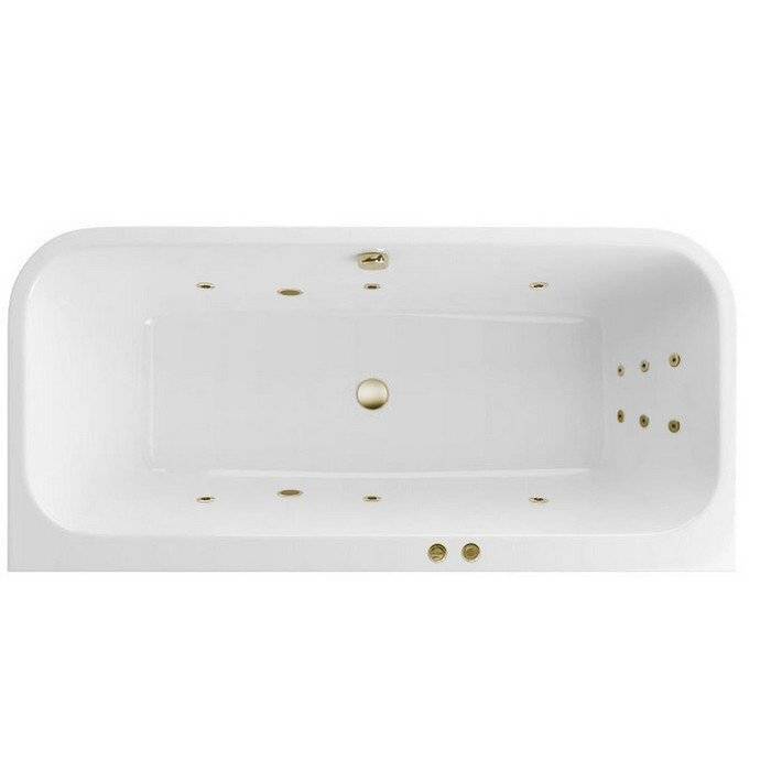 Акриловая ванна Excellent Arana 180x85 "LINE" (бронза)