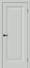 Межкомнатная дверь Bravo Прима-0 полотно Grey Silk 900x2000