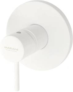 Смеситель для душа Mariani Next B37179NS белый матовый