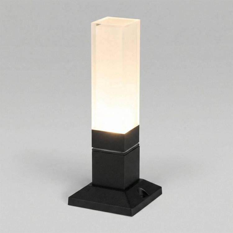 Ландшафтный светодиодный светильник Elektrostandard 1536 TECHNO LED 3000K черный