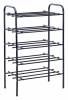 Стеллаж для обуви Leset Комо 5 2500000071690 Черный