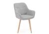 Деревянный стул Notta Флюид 360 642955 светло-серый (zd 960) / светлое дерево фото 3