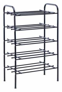 Стеллаж для обуви Leset Комо 5 2500000071690 Черный