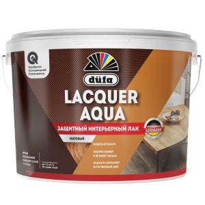 Лак интерьерный Dufa Lacquer Aqua полуглянцевый 0.9 л