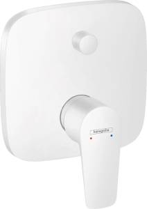 Смеситель для ванны с душем Hansgrohe Talis E 71474700 матовый белый