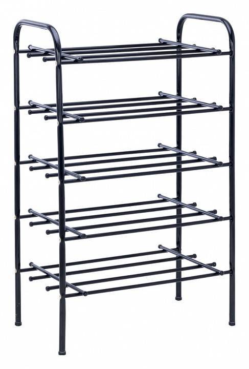 Стеллаж для обуви Leset Комо 5 2500000071690 Черный