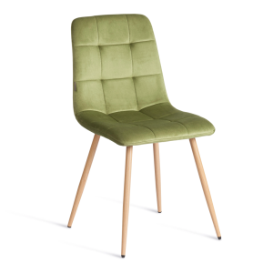 Стул Tetchair Chilly (mod. JSC-220) 24347 зеленый, натуральный, велюр