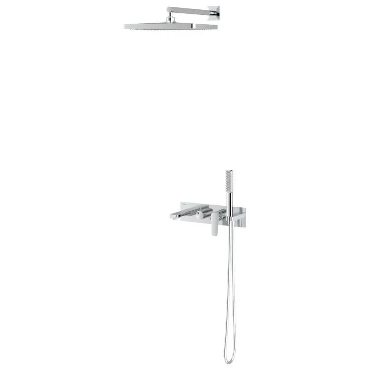 Душевой комплект Teska Life Pro AS3160 встраиваемый, хром