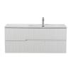 Тумба под раковину Cezares DUET-N-1200-2C-SO-BL-R Bianco Lucido, 120x45.7x50