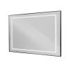 Зеркало BelBagno SPC-KRAFT-1200-800-SENS-NERO с подсветкой и подогревом, Черный фото 2
