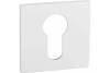Накладка под евро-цилиндр Archie Verge CL-C, матовый белый