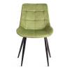 Стул Tetchair Abruzzo (mod. 8060) 19234 зеленый (HLR 54)/черный 54x62x83 фото 5