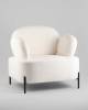 Кресло Stool Group Кэнди vd-candy-cm01 букле белый фото 2
