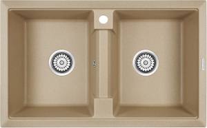 Мойка кухонная Paulmark Tandem PM238150-QU кварц