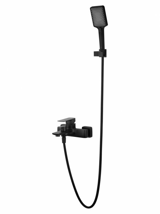 Смеситель для ванны Wonzon & Woghand WW-88639003A-MB с душем, черный матовый