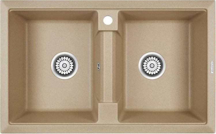 Мойка кухонная Paulmark Tandem PM238150-QU кварц