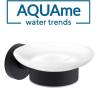 Мыльница AQUAme Trento AQM7211MB белый, черный