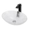Раковина накладная Abber Glas AK2303 стеклянная прозрачная