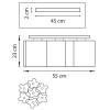 Потолочная люстра Lightstar Nubi 802077 фото 3