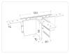 Коннектор Т-образный для накладного шинопровода Ambrella light Track System GL1035 фото 3
