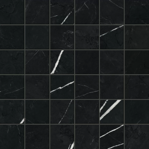 Мозаика Atlas Concorde Russia Forte dei Marmi 610110001055 Elegant Black Mosaic Lap/Форте де Марми Элегант Блэк Лап 30x30
