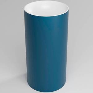 Раковина Plumberia Selection Misha Soft BD 45 см, бело-синяя матовая