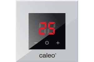 Терморегулятор Caleo NOVA УП-00000355 встраиваемый цифровой, 3.5 кВт, серебристый