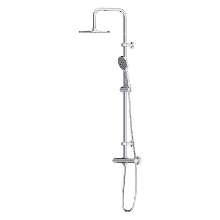 Душевая стойка Dorff Futura D0710400 с ТМС для душа, хром