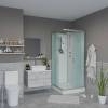 Душевая кабина Niagara Classic NG-1101-14BKT (900x900x2100-2400) с низким поддоном (13см), с полкой фото 3