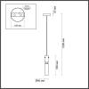Подвесной светильник Odeon Light Scrow 5058/5L фото 3