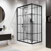 Душевая кабина Niagara Standart ST120/80/15QL/KL/BKT 1200х800х2150, профиль черный матовый, левая, 3 места фото 3