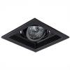 Встраиваемый светильник Arte Lamp Canis A6661PL-1BK фото 4