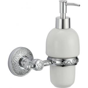 Дозатор для жидкого мыла с настенным держателем Savol 58а S-005831A хром