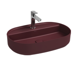 Раковина Isvea Infinity 60 10NF65060SV-2R бордовый матовый, 60x40