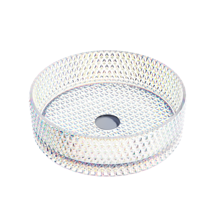 Раковина Ceramica Nova Cristal CN6059 неон, 36x36