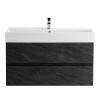 Тумба под раковину Cezares MOLVENO 46-100-2C-SO-ANTR Antracite, 100x50x46