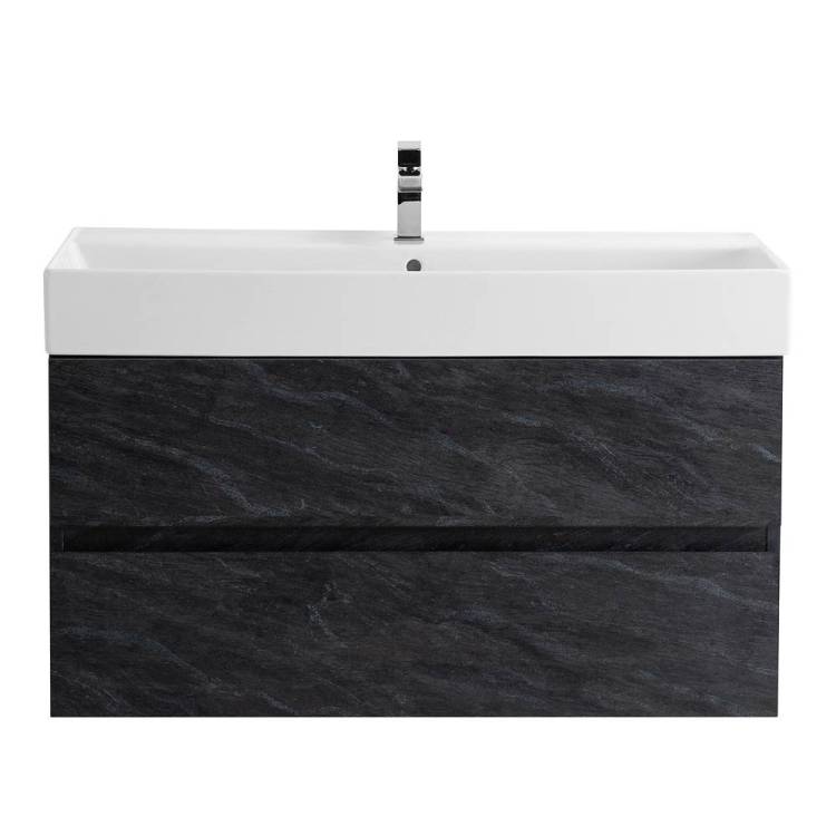Тумба под раковину Cezares MOLVENO 46-100-2C-SO-ANTR Antracite, 100x50x46