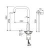 Смеситель для кухни Maretti Project-S PS31RZZ57 сатин фото 3