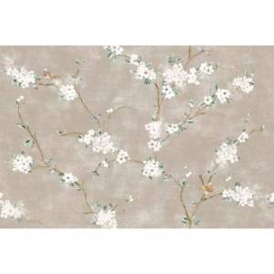 Панно Ragno Mixed RC5M Rosa Decoro Fiori Di Pesco Rett. (A+B) 40x120