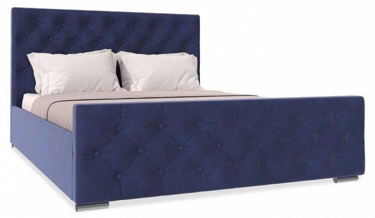 Кровать 1400х2000 НК-Мебель Интеро 72306766 Индиго 110x149.4x220.5