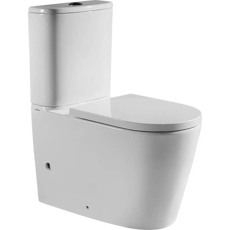 Унитаз-компакт Arrow AB2231H + AS8231D безободковый, с крышкой-сиденьем микролифт