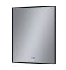 Зеркало Grossman Pragma-норма Black 1870802 700x800x45 мм, LED с сенсорным выключателем и подогревом