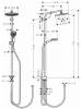 Душевая стойка Hansgrohe Crometta S 240 1jet Showerpipe Rеno 27270000 EcoSmart фото 3