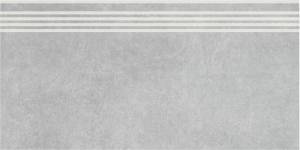 Ступень Kerama Marazzi Королевская дорога SG614820R/GR серый светлый 30х60