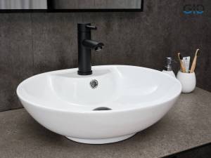 Раковина Gid Lago N9005 51206 белая, 51x41x15