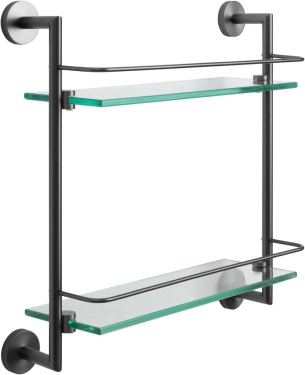 Полка Allen Brau Priority 6.31015-MG графит брашированный, 418х408