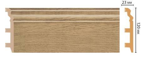 Плинтус напольный DECOMASTER D233-83 240x2.3x12