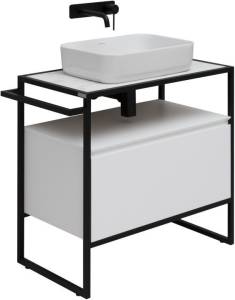 Тумба под раковину Allen Brau Priority 1.31002.WM белый матовый, 80